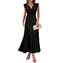 KIRUNDO Women39s Summer Maxi Dresses Elegant V