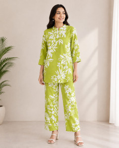 KIRVAS CREATIONS Top Pant Co-ords Set
