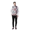 KISAH Men39s Art Silk Waist Coat
