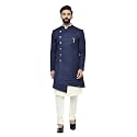 KISAH Men39s Kurta Sherwani Churidar Set Indo-Western