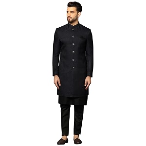 kisah mens men sherwani set