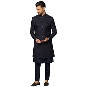 KISAH mens Mens Sherwani