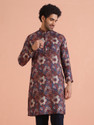 Kisah Printed Cotton Blend Straight Kurta for