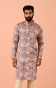 Kisah Printed Cotton Blend Straight Kurta for