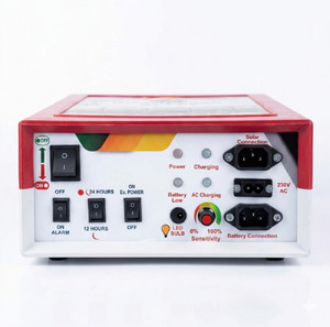 kishan power kisan 12 kv acdc solar zatka machine 40acer pwm solar charge controller