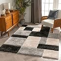 Soft Fluffy Shag Area Rugs for Living