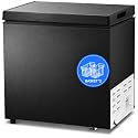 Kismile 1.8 Cu.Ft Mini Chest Freezer, Compact Deep Freezer for Home, Black