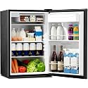 Kismile 4.41Cu Ft Mini Fridge with Freezer Single Door Water Dispenser