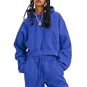 Kissonic Women's Fleece Jogger Sets 2 Pieces Sweatsuits Outfits Lounge Set