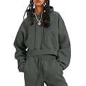 Kissonic Women's Fleece Jogger Sets 2 Pieces Sweatsuits Outfits Lounge Set