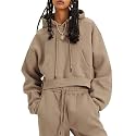 Kissonic Women's Fleece Jogger Sets 2 Pieces Sweatsuits Outfits Lounge Set