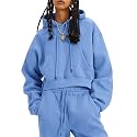 Kissonic Women's Fleece Jogger Sets 2 Pieces Sweatsuits Outfits Lounge Set