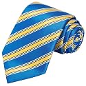 KissTies Mens Silk USA Tie Patriotic Necktie Stars N Stripes Ties