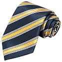 KissTies Mens Silk USA Tie Patriotic Necktie Stars N Stripes Ties