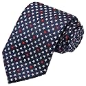 KissTies Mens Silk USA Tie Patriotic Necktie Stars N Stripes Ties