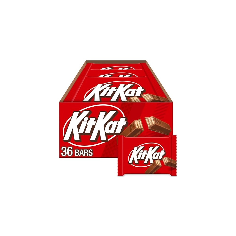 KIT KAT Milk Chocolate Wafer Candy Bars, 1.5 oz (36 Count) - Price History