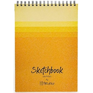 kitabby sketchbook series a3 size  yellow