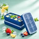 Kitch Easy Release Ice Cube Tray Blue