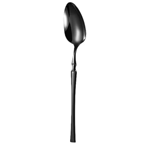aurum gold silverware dinner spoons set of 1  1-piece korean vintage style flatware  dishwasher-safe stainless steel cutlery for home restaurant amp gift giving