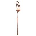Aurum Gold Silverware Dinner Forks Set of 1 | 1-Piece Korean Vintage Style Flatware Fork Set | Dishwasher-Safe Stainless Steel Cutlery for Home, Restaurant &amp; Gift Giving