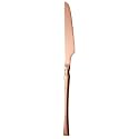 Rosegold Silverware Dinner Knives Set of 1 | 1-Piece Korean Vintage Style Flatware Steak Knife Set | Dishwasher-Safe Stainless Steel Cutlery for Home, Restaurant &amp; Gift Giving