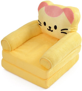 kitchdeco kids fold able sofa cum bed 0 to 2 years fabric sofa
