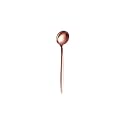 7" French Style Rosegold Dessert Spoon | 1-Piece Stainless Steel Flatware Ice-Cream Spoons Set | Elegant Dishwasher-Safe Silverware Cutlery Set for Home, Restaurants &amp; Gifting