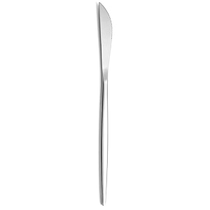 8734 french style sterling silver dinner knife  1-piece stainless steel flatware steak knives set  elegant dishwasher-safe silverware cutlery set for home restaurants amp gifting
