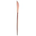 8.7" French Style Rosegold Dinner Knife | 1-Piece Stainless Steel Flatware Steak Knives Set | Elegant Dishwasher-Safe Silverware Cutlery Set for Home, Restaurants &amp; Gifting