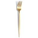 9" French Style Aurum Gold Dinner Fork | 1-Piece Stainless Steel Flatware Forks Set | Elegant Dishwasher-Safe Silverware Cutlery Set for Home, Restaurants &amp; Gifting