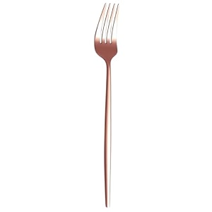 934 french style rosegold dinner fork  1-piece stainless steel flatware forks set  elegant dishwasher-safe silverware cutlery set for home restaurants amp gifting