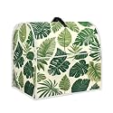Kitchen Aid Covers for Stand Mixer 4.5-5 qt Green Leaf Small Kitchen Appliance Covers Suitable for Most Mixer Food Processor Coffee Maker Juicer