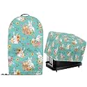Kitchen Appliance Dust-proof Cover with Drawstring Hem Stand Mixer Food Processor and Toaster Bread Maker Machine Dust Protector Covers Easter Day Floral Bunny