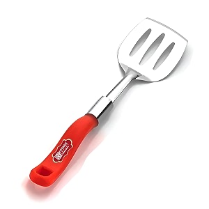 kitchen expert stainless steel turner  steel spatula for kitchen  palta for dosapaltaroti  kitchen tools cooking  plastic handle