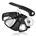 Kitchen Gadgets Set 6 Piece, Space Saving, Portable, Black