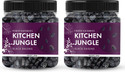Kitchen Jungle Black Raisins | Kali Kismish | Kali Dakh (Seedless) (Indian) Raisins (2 x 250 g)