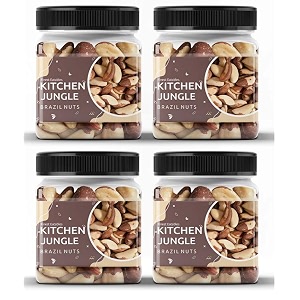 kitchen jungle brazilnuts 250gm jar pack of 4