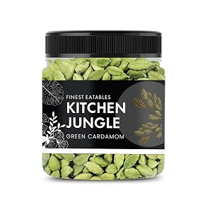kitchen jungle green cardamom 8mm bold elaichi whole 100 grams