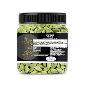 kitchen jungle green cardamom bold elaichi whole 200 grams