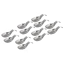 N-Stainless Steel Spoon Rest, for Holding Messy Spoon After Stirring - Pack of 12