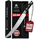Kitchen perfection 10” Butcher Breaking Knife for Meat Cutting, BBQ Brisket