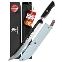 Kitchen perfection 12" Brisket Knife for Carving &amp; Slicing Meat &amp; BBQ