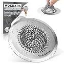 Kitchen Sink Drain Strainer,Patented Reversible Chain Mesh Basket Anti-Clog