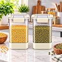 Kitchen Storage Container Box 1100ml (Pack of 2) | Airtight Food Storage Containers, BPA Free, Unbreakable & Leak Proof Kitchen Storage Jars | & Kitchen Essentials container