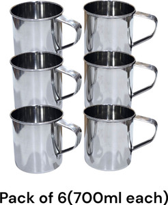 Kitchen X Stainless Steel mug pack of