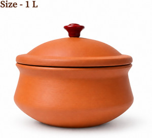 KitchenA Clay Dahi Handi 1200ml Mitti