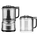 KitchenAid 5 Cup Food Chopper with Extra Work Bowl KFC0516CCU, Contour Silver