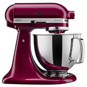 kitchenaid artisan design tilt head 300 watt stand mixer 5ksm150psbbx 10 speed 48 litre bordeaux