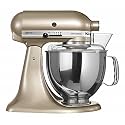 KitchenAid Artisan Design Tilt Head 300 Watt Stand Mixer 5KSM150PSBCZ 10 Speed 4.8 Litre (5Qt) (Golden Nectar)