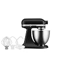 KitchenAid Artisan Mini 5Ksm3311Xdbm 3.3-Litre Stand Mixer (Black Matte) - 250 Watts